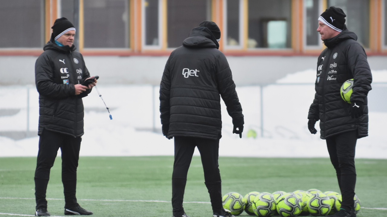 Gaute Helstrup etter første trening.MOV